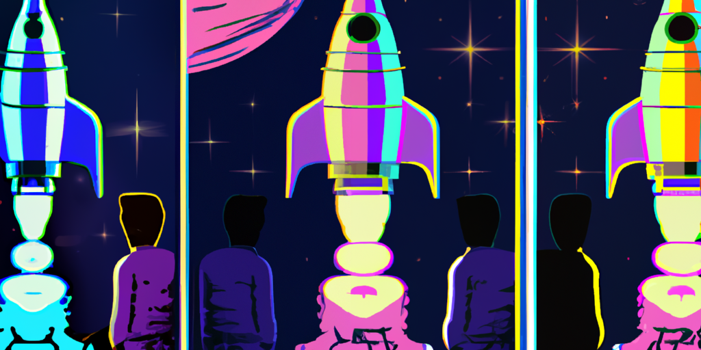 Blog post cover image featuring a rocket symbolizing career growth and a lightbulb representing ideas and strengths.2
