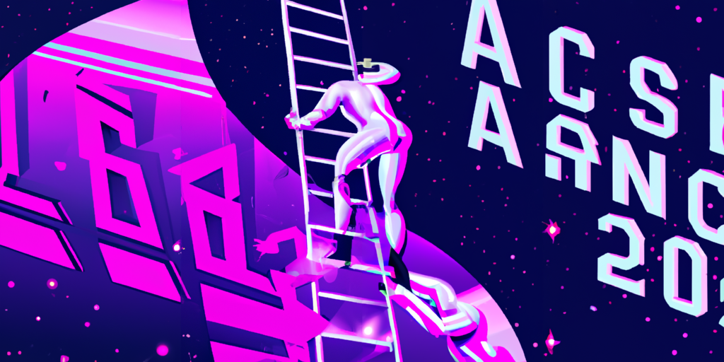 A person is seen climbing a ladder, symbolizing career growth, referencing the blog post theme of implementing advice for career advancement.2